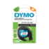 Páska DYMO LT 12mm černá/bílá