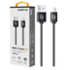 Aligator datový kabel 2A USB-C 1m, černý