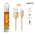 Aligator TUBA 2A, Micro USB zlatý DAKT009