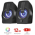 TRUST Gemi RGB/Stereo/12W/Černá