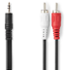 Nedis CAGL22200BK10 Stereo 3,5MM JACK - 2X RCA 1 m