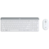 PROMO set Logitech slim Wireless MK470 - white, US