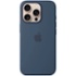 iPhone 16 Pro Max Silicone Case w MS - Denim /SK
