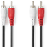 Nedis CAGL24200BK20 Stereo 2X RCA - 2X RCA 2 m