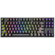 Genesis herní mechanická klávesnice THOR 404/RGB/Khail Box Brown/Drátová USB/US layout/Černá