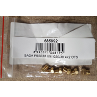 Sada trysek na PB TR 2017 UNI Mora/PREST6 UNI G30/30 4+2 OTS 