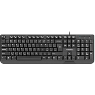 Natec Trout/Drátová USB/CZ-SK layout/Černá