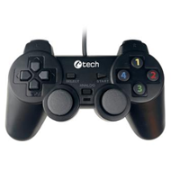 Gamepad C-TECH Callon pro PC/PS3, 2x analog, X-input, vibrační, 1,8m kabel, USB