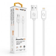 Aligator kabel 2A pro iPhone, 2m, bílá