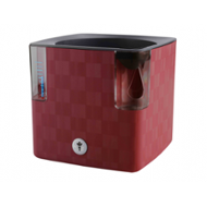 Flower Lover Cobble 14x14x14 cm - červená