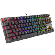 Genesis herní mechanická klávesnice THOR 303/TKL/RGB/Outemu Red/Drátová USB/CZ-SK layout/Černá