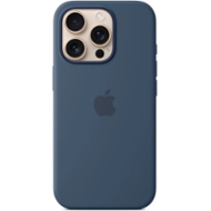 iPhone 16 Pro Max Silicone Case w MS - Denim /SK