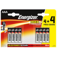 Energizer max mikrotužka AAA 4+4 KS EU009