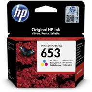 HP 653 tříbarevná 3YM74AE - originální