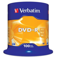 Verbatim DVD-R 4,7GB 100ks