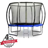 G21 SpaceJump 305 cm + ochranná síť + žebřík, modrá