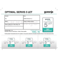 Gorenje Optimal servis 5 let
