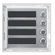 Urmet - Modul se 4 tlačítky 1148/14