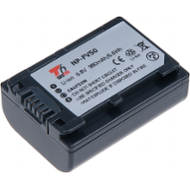 Baterie T6 power Sony NP-FV50, 980mAh, šedá