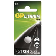 GP lithiová knoflíková baterie CR1/3N, 1 ks