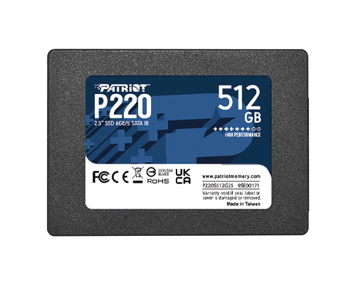 PATRIOT P220/512GB/SSD/2.5