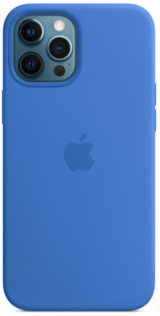 iPhone 12ProMax Silicone Case wth MagSafe C.Blue