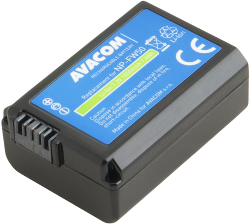 Baterie AVACOM pro Sony NP-FW50 Li-Ion 7.2V 1030mAh 7.6Wh