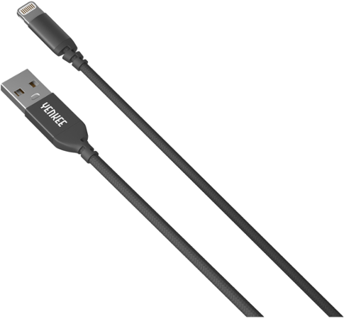 Yenkee YCU 611 BK USB / lightning, 1m
