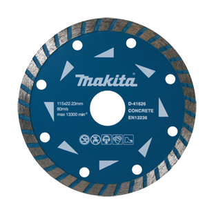 Makita D-41626 turbo diamantový kotouč 115 x 22,23 mm