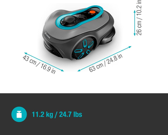 Gardena Smart SILENO Free 1200 m²