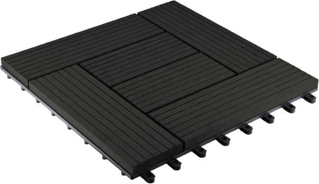 WPC dlaždice G21 Palmyra, Eben, balení 1 m2