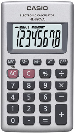 Casio HL 820 VA