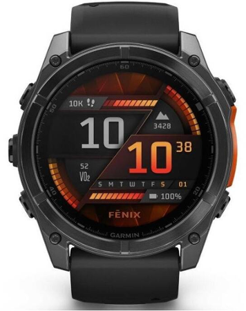 Garmin Fenix 8 AMOLED 51mm Slate Gray Steel/Black 010-02905-00
