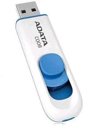 Adata C008 32GB bílo-modrá