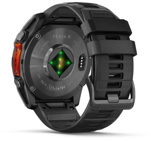 Garmin Fenix 8 AMOLED 51mm Slate Gray Steel/Black 010-02905-00