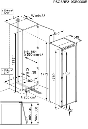 Electrolux KRD6DE18S1