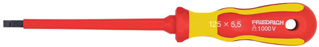 Šroubovák plochý 175x8,0 VDE 1000V 208956