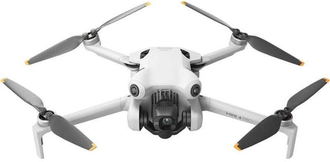 Dron DJI Mini 4 Pro Fly More Combo (DJI RC 2) šedý