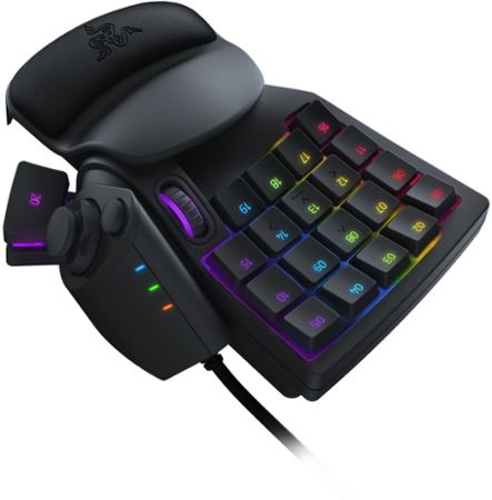 Razer Tartarus V2, RGB LED, černá