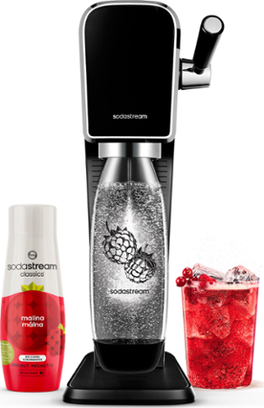 Sodastream ART Black Malina Zero Mpack