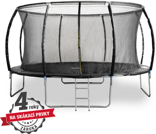 G21 SpaceJump 430 cm + ochranná síť + žebřík