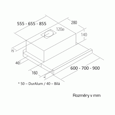 Cata TF 2003 900 nerez