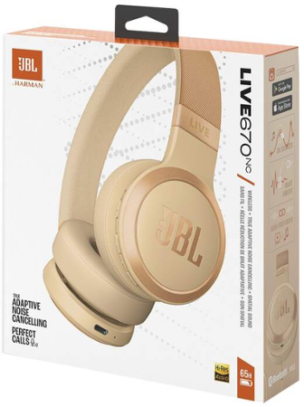 JBL Live 670NC Sand