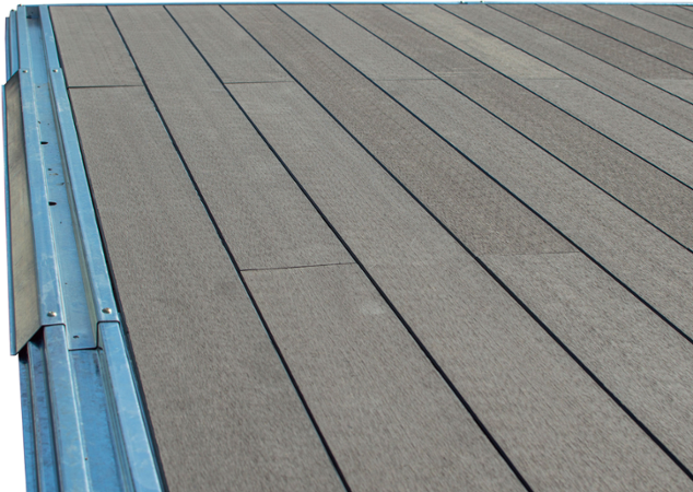 WPC G21 podlaha pro domek GAH 407, Eben