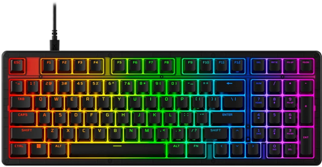 HyperX Origins 2 1800/Drátové USB-A/US/Černá