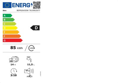 Beko BDFN26430W