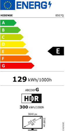 Hisense 85E7Q