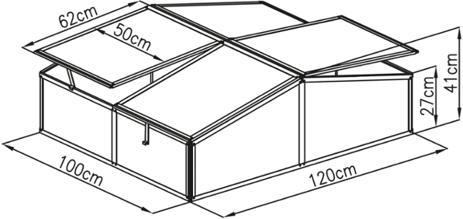 G21 GA12 100 x 120 x 40 cm