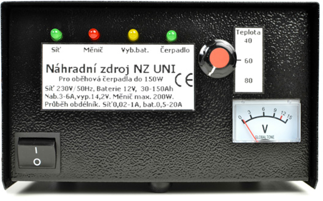 Ptáček-Elektro NZ UNI 150 záložní zdroj