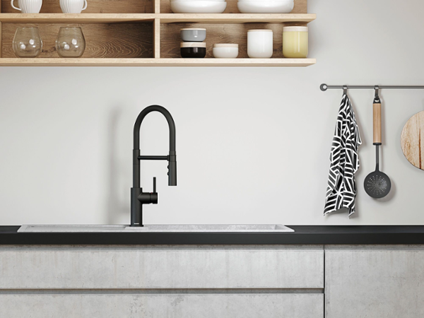 Blanco Catris-S Flexo Černá matná